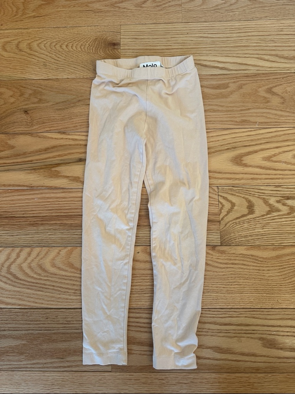 Molo Kids Light Cream Stretch Leggings. Size 7/8. Never worn